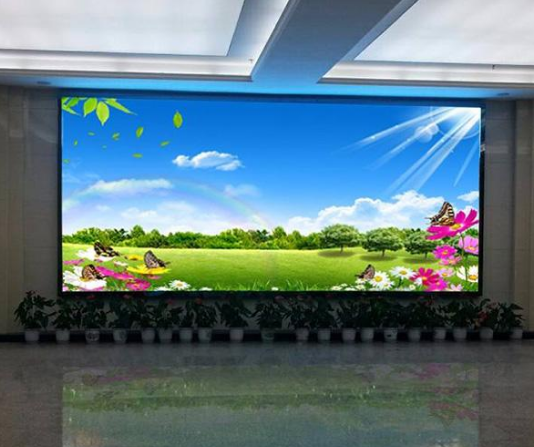 長沙室內全彩led顯示屏系統設備是怎么組成的？